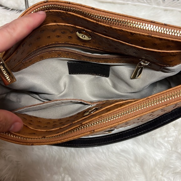 EUC VALENTINA leather bag made in Italy - Picture 7 of 10